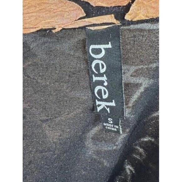 Berek Jacket Womens Small Orange Textured Artsy Button Front Lagenlook - Picture 5 of 7